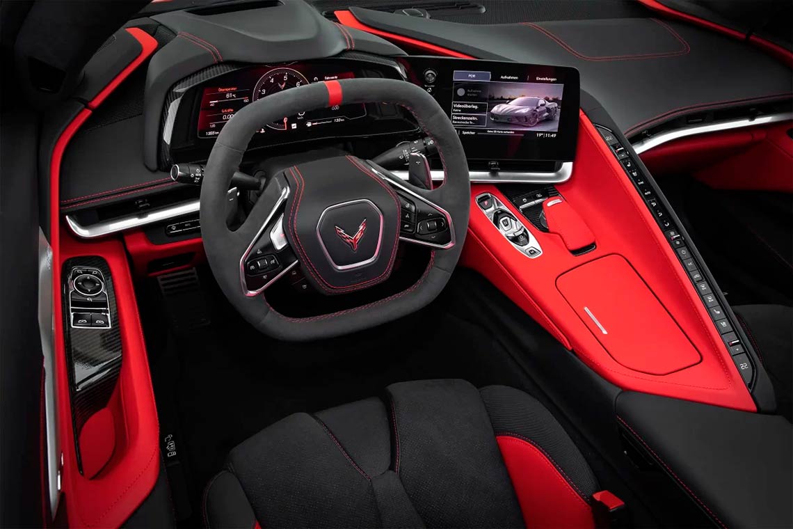 Опции Corvette C8 — пакет Z51 Performance, магнитореологическая подвеска, карбон-пакеты