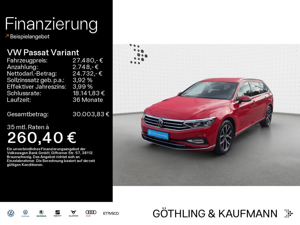 Volkswagen Passat Variant 2022