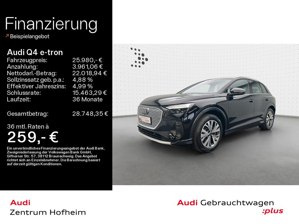 Audi Q4 e-tron 2023