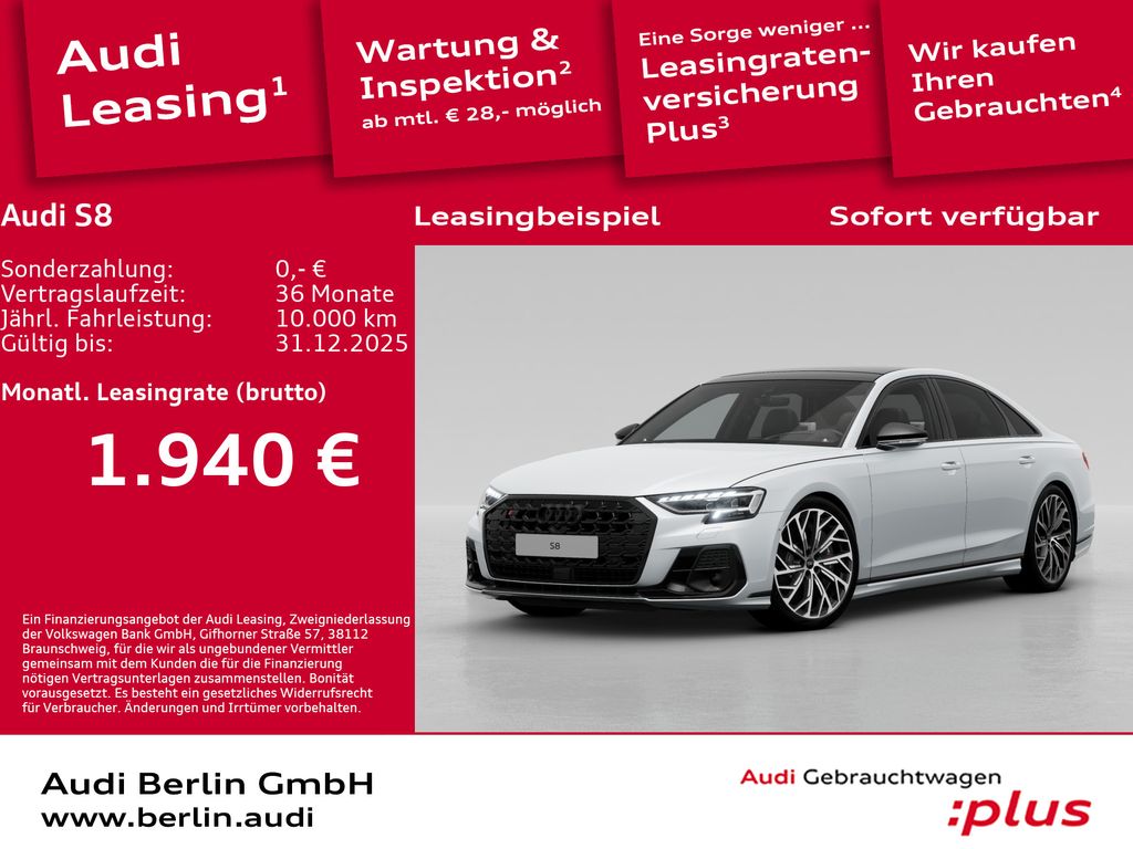 Audi S8 2025