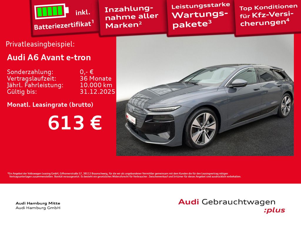 Audi A6 e-tron 2025