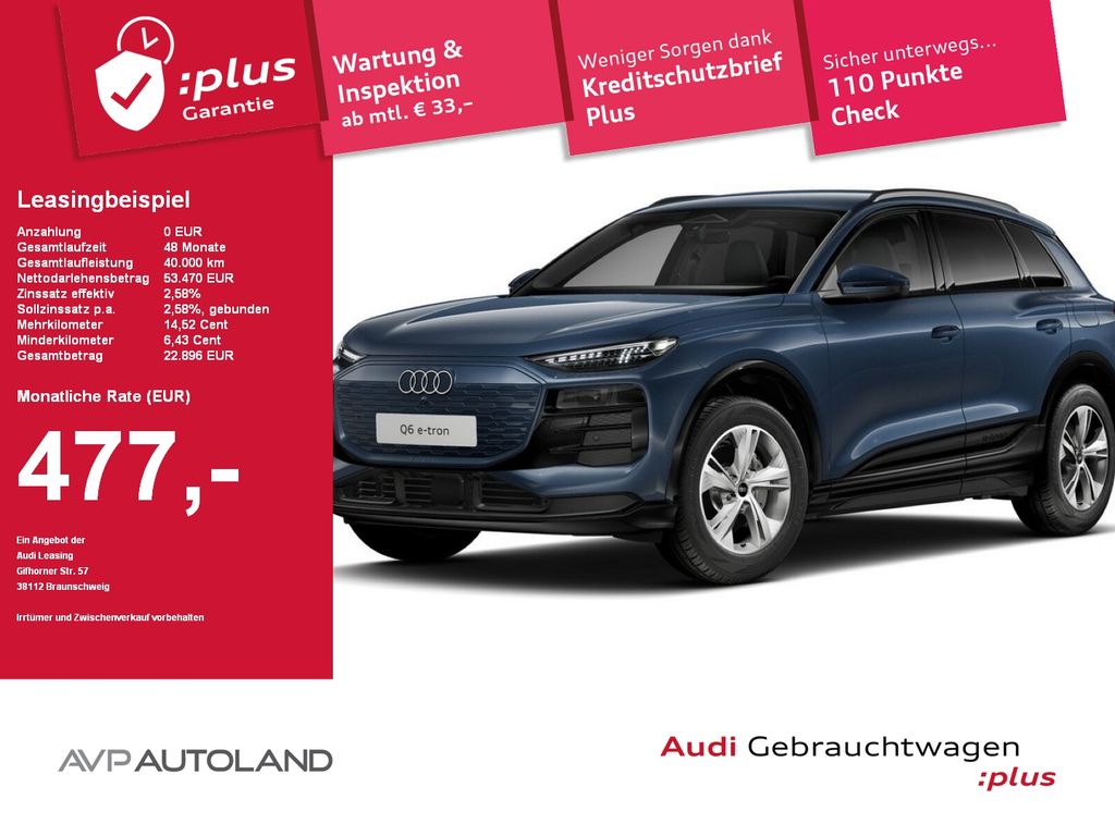 Audi Q6 e-tron 2025