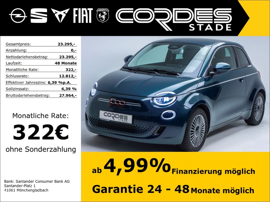Fiat 500e 2023