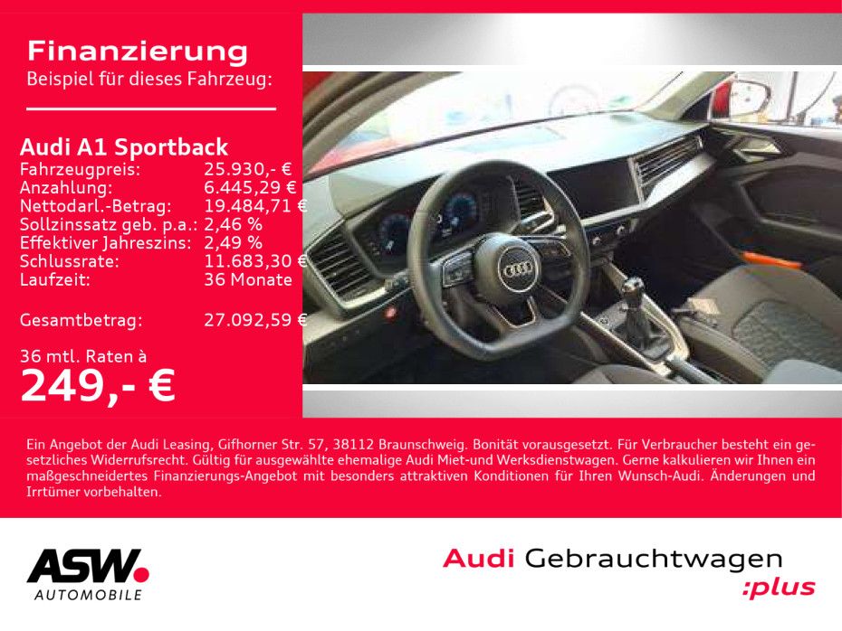 Audi A1 2025