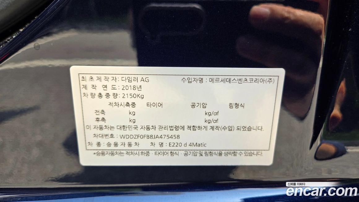 Mercedes-Benz E-Class 2018