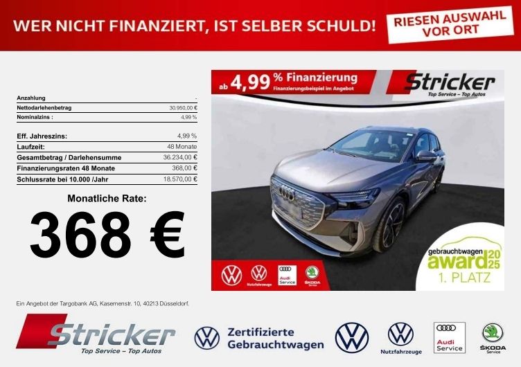 Audi Q4 e-tron 2022