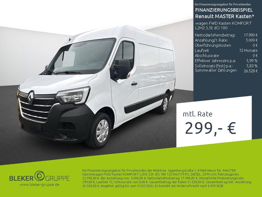 Renault Master 2020
