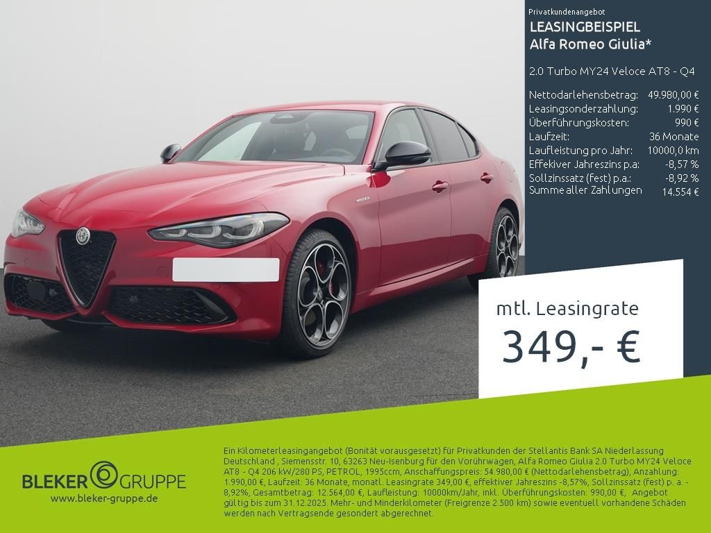 Alfa Romeo Giulia 2025