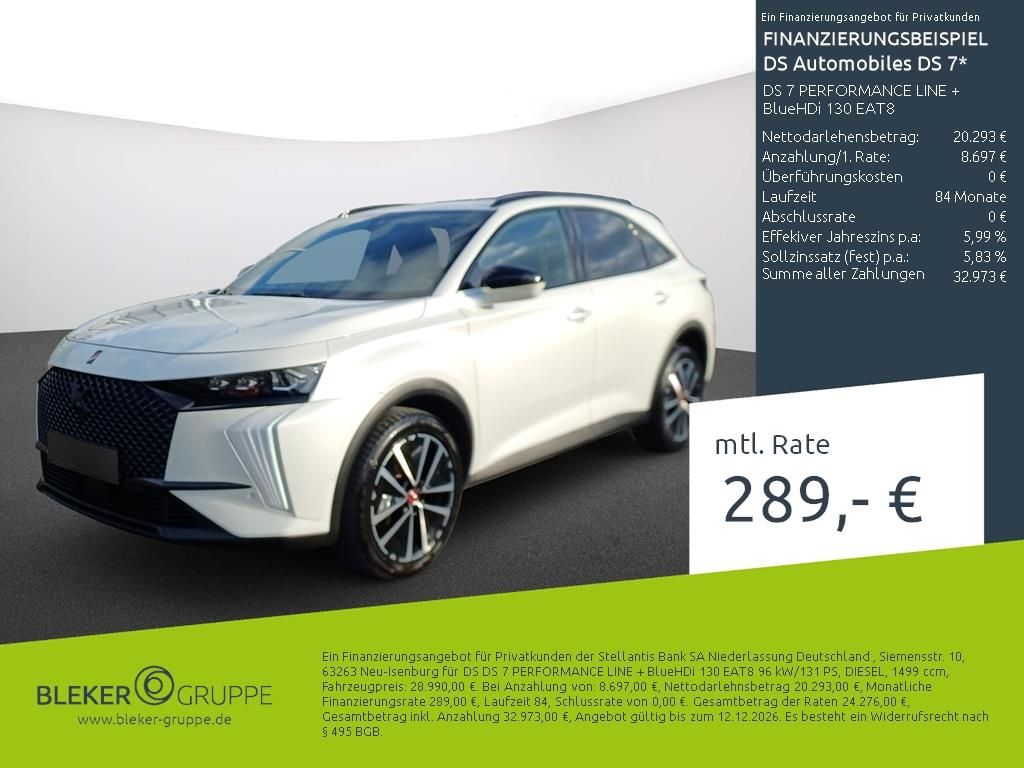 DS Automobiles DS7 (Crossback) 2023