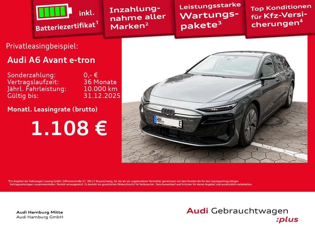 Audi A6 e-tron 2025