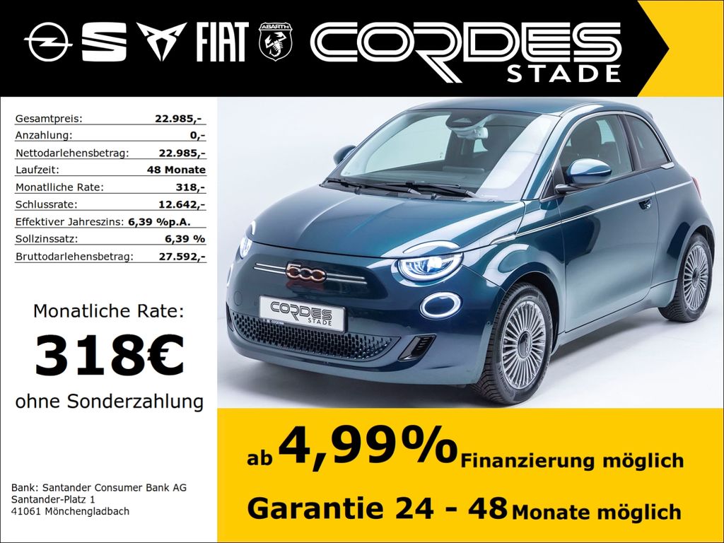 Fiat 500e 2023