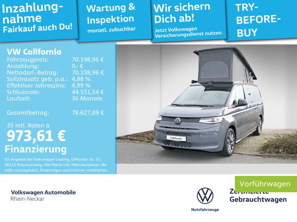 Volkswagen T7 California 2025
