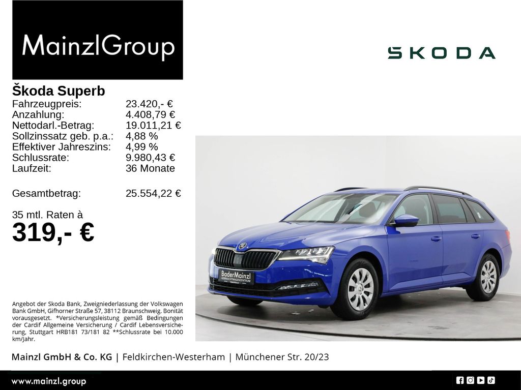 Skoda Superb 2022