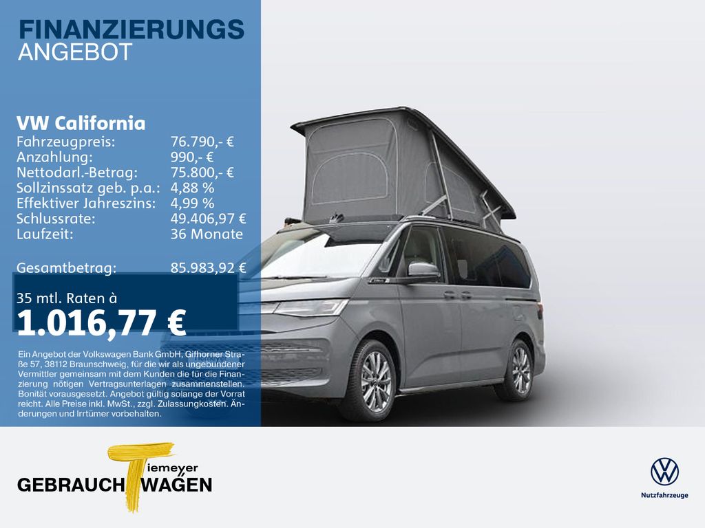 Volkswagen T7 California 2024