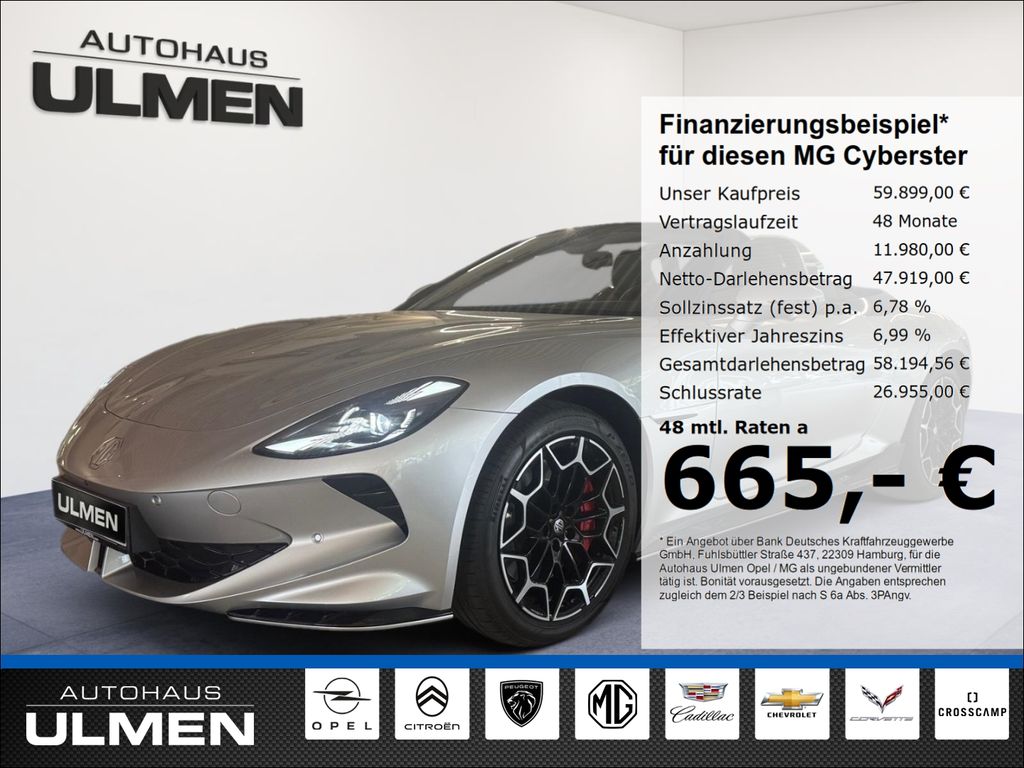 MG Cyberster 2025
