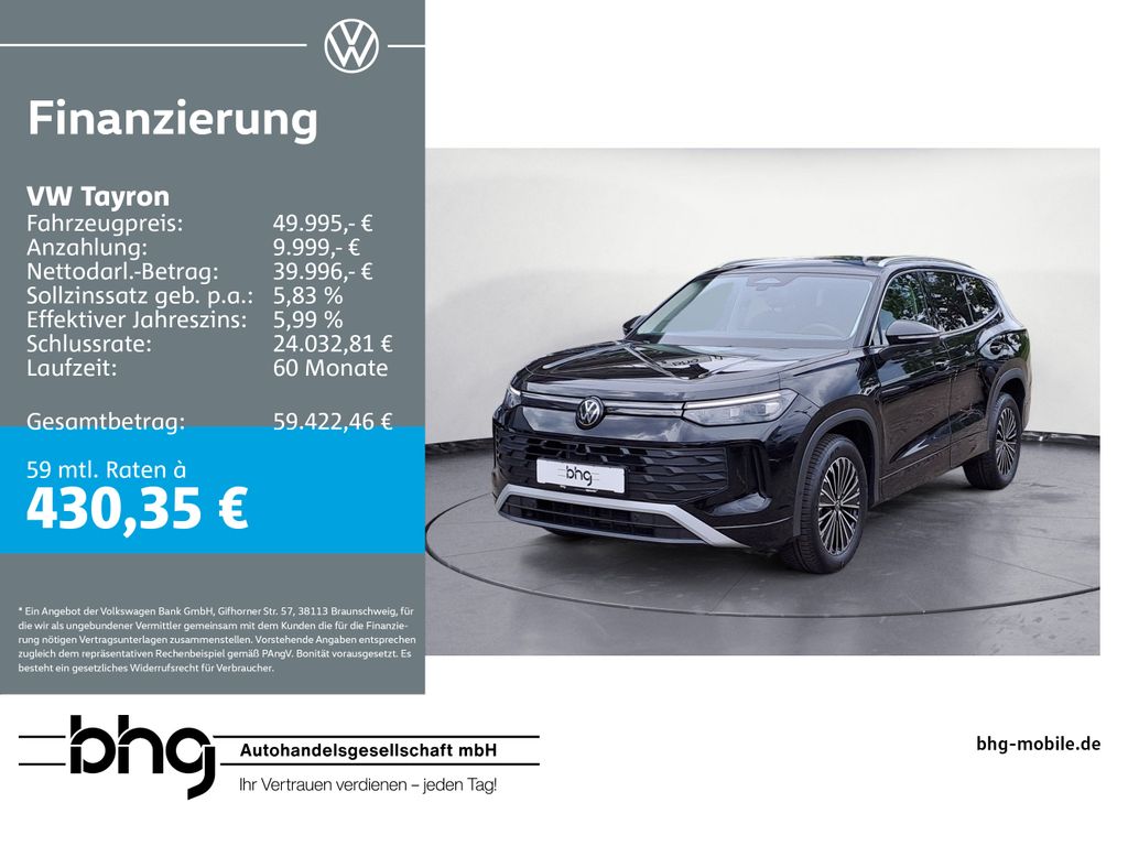 Volkswagen Tayron 2025