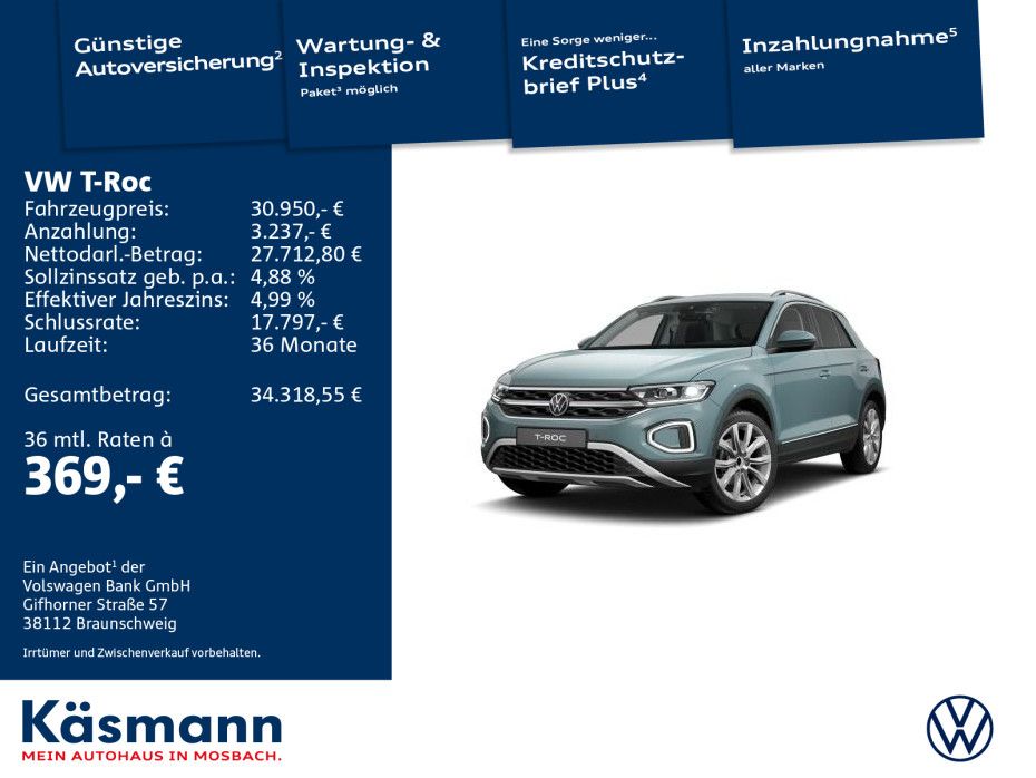 Volkswagen T-Roc 2024