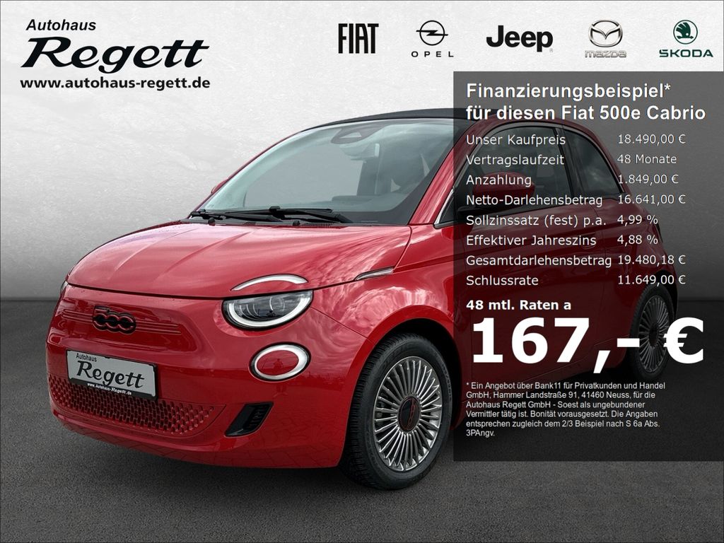 Fiat 500e 2023