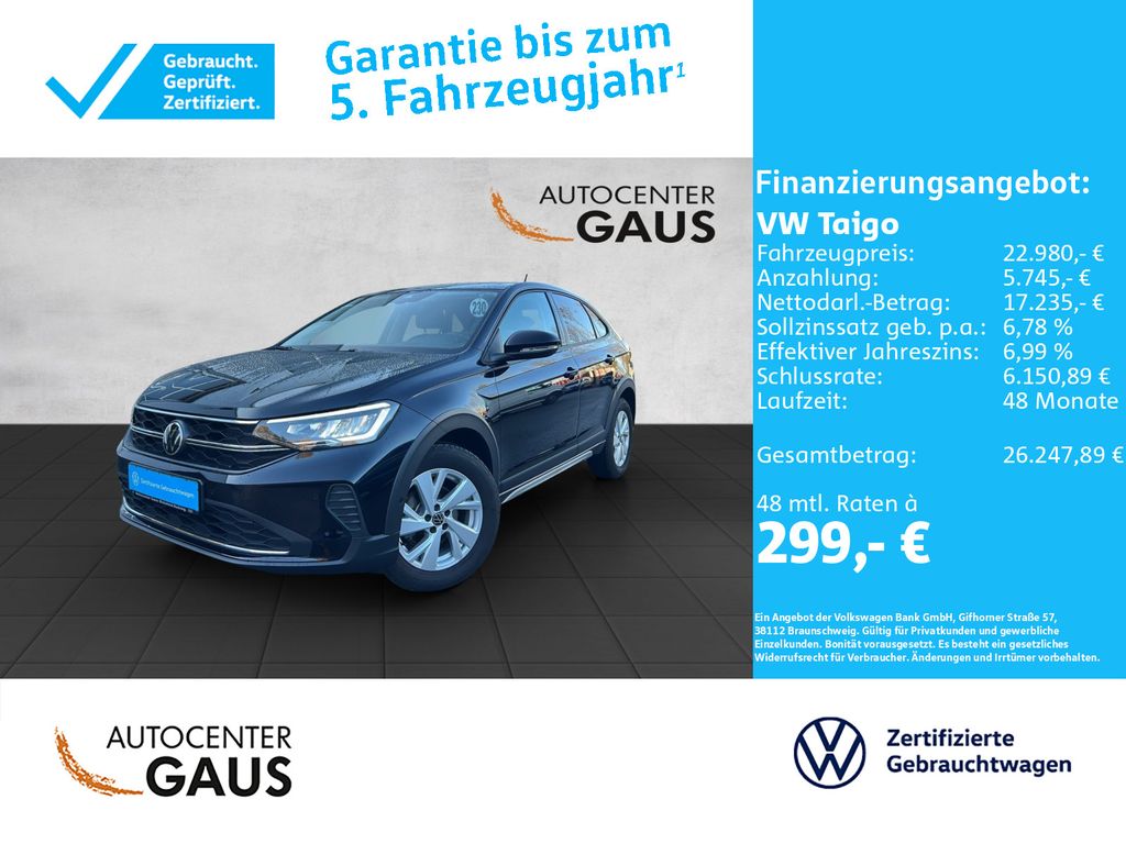 Volkswagen Taigo 2025