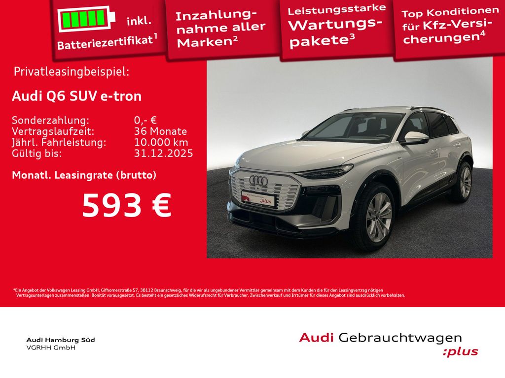 Audi Q6 e-tron 2025