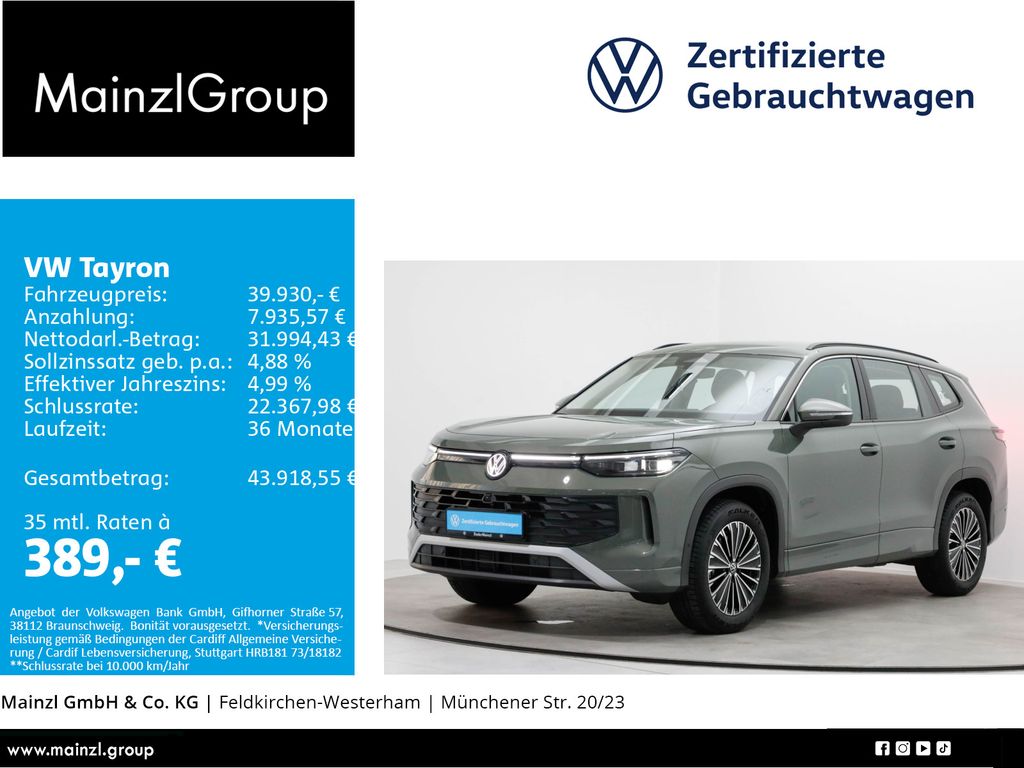Volkswagen Tayron 2025