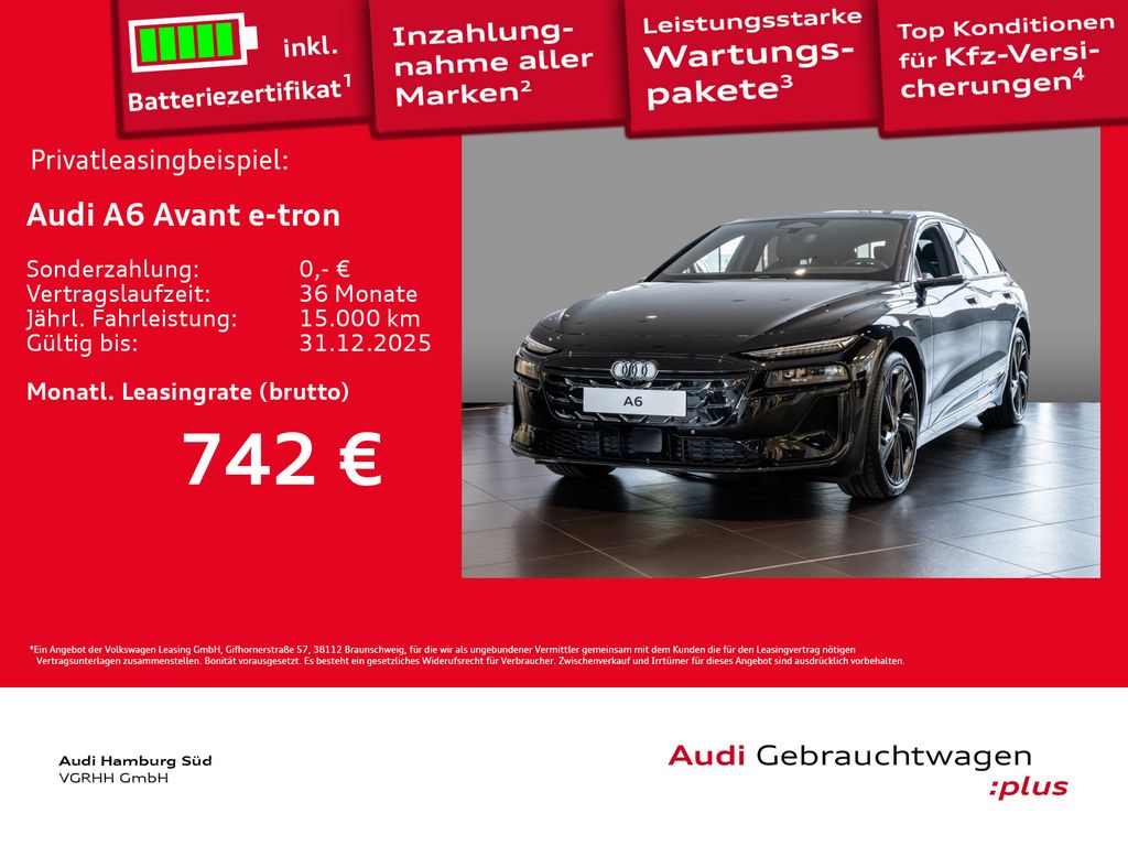Audi A6 e-tron 2025