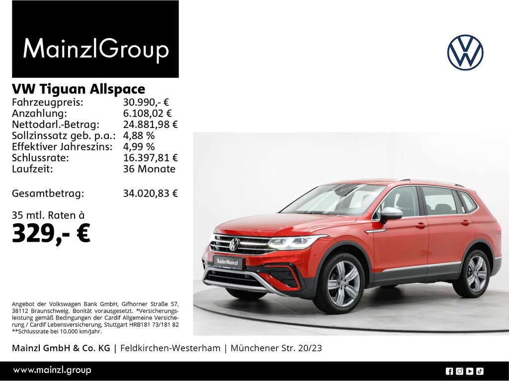 Volkswagen Tiguan Allspace 2022