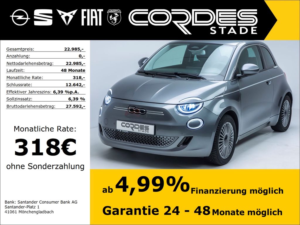 Fiat 500e 2023