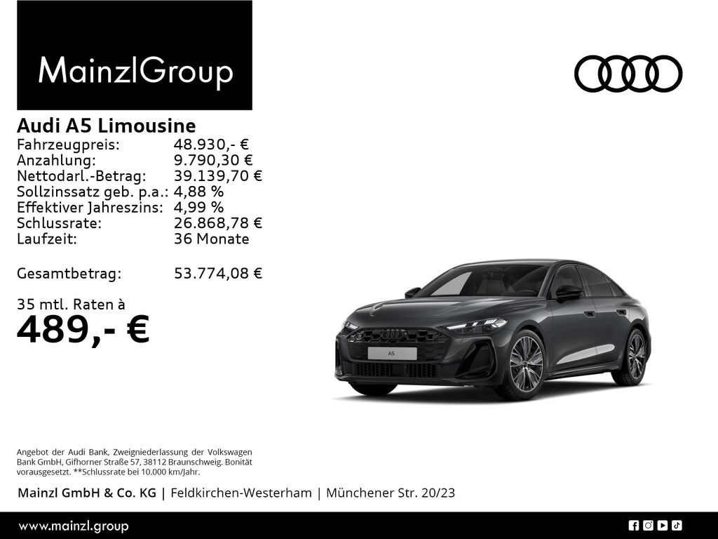 Audi A5 2025