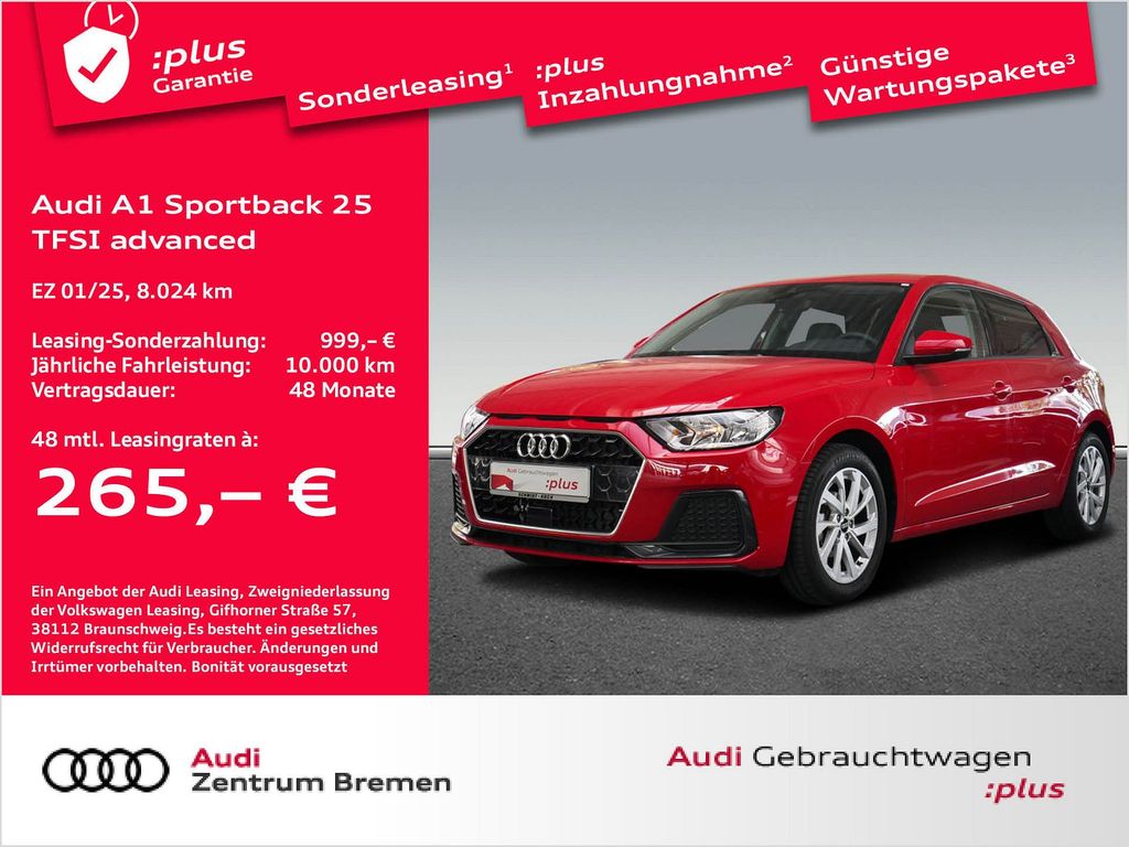 Audi A1 2025