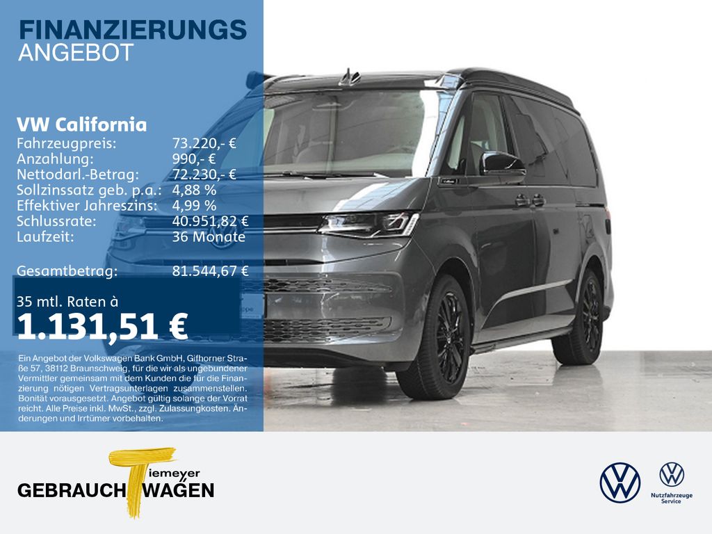Volkswagen T7 California 2025