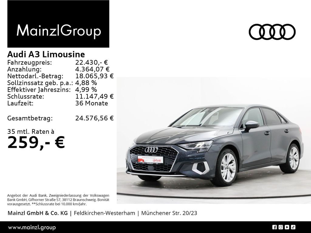 Audi A3 2022
