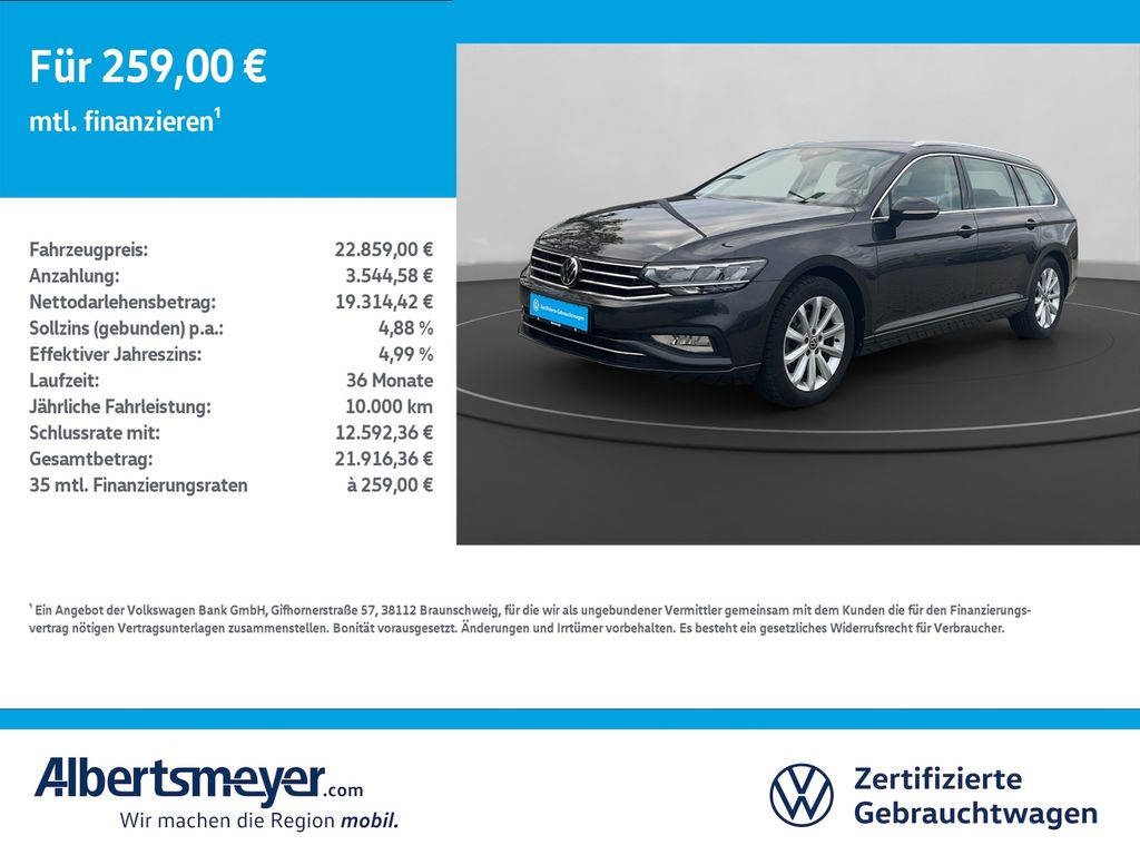 Volkswagen Passat Variant 2022