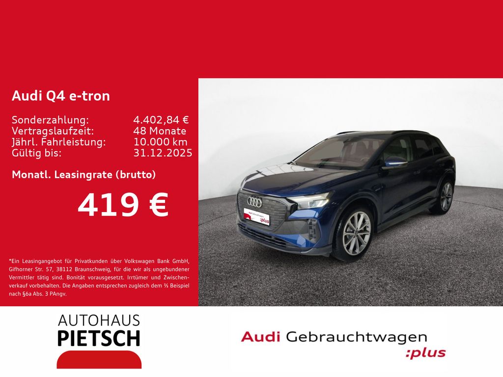 Audi Q4 e-tron 2025