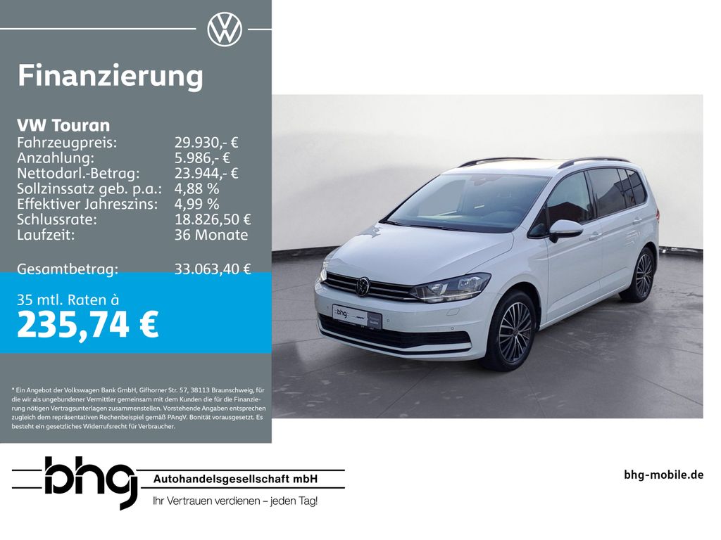 Volkswagen Touran 2022