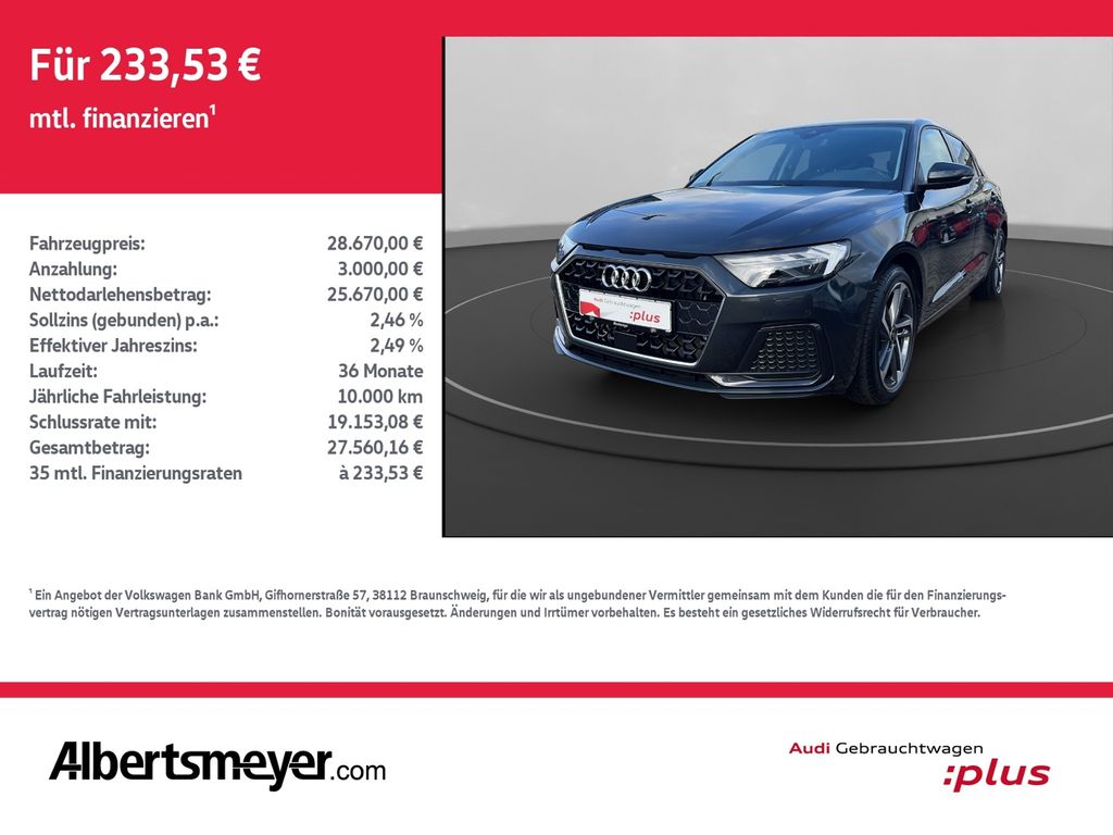 Audi A1 2025