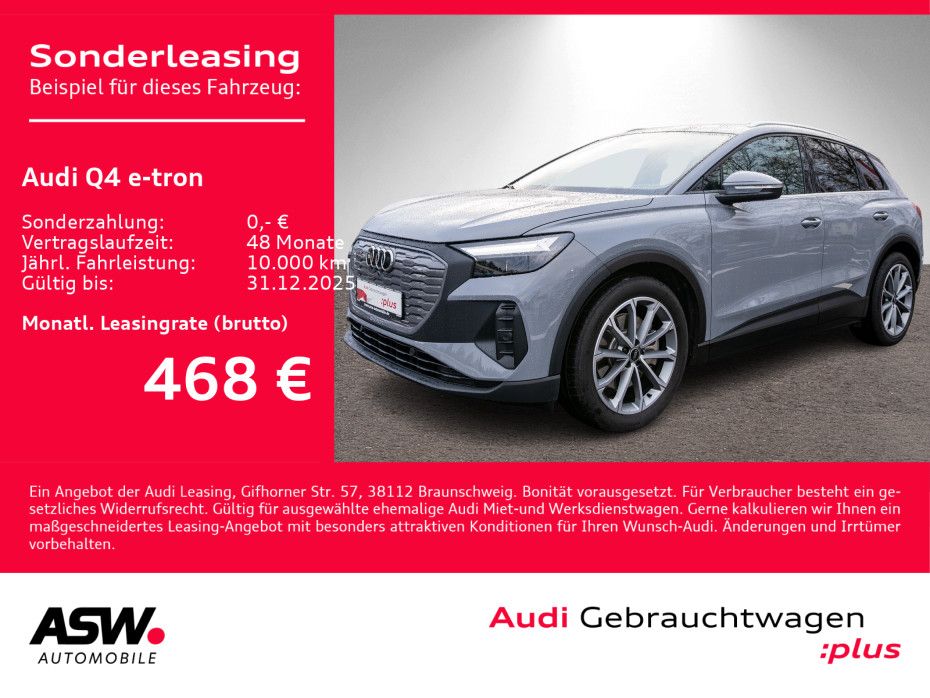Audi Q4 e-tron 2025