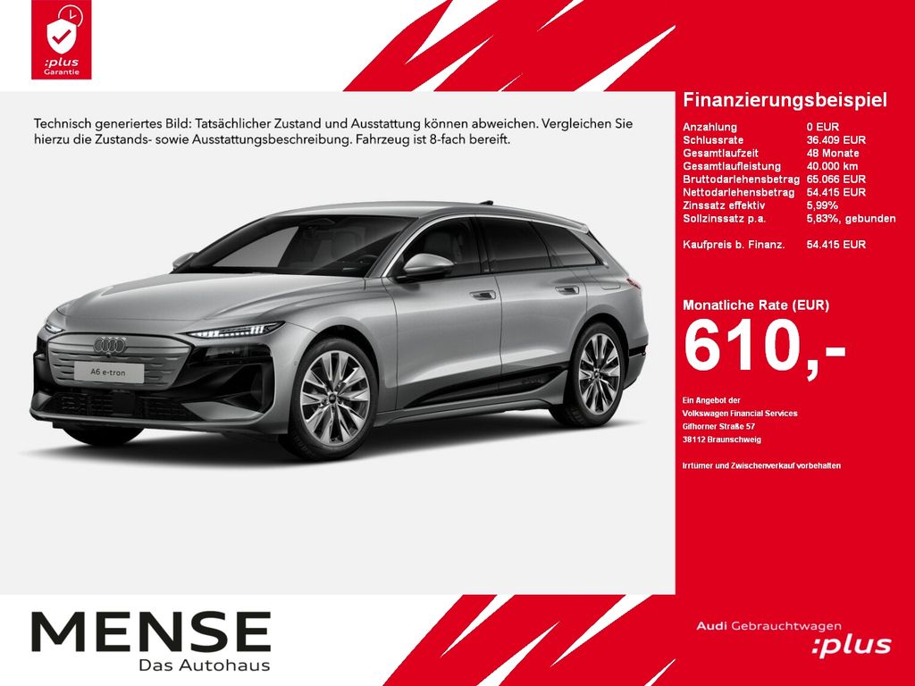 Audi A6 e-tron 2025