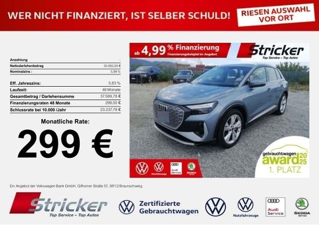 Audi Q4 e-tron 2023