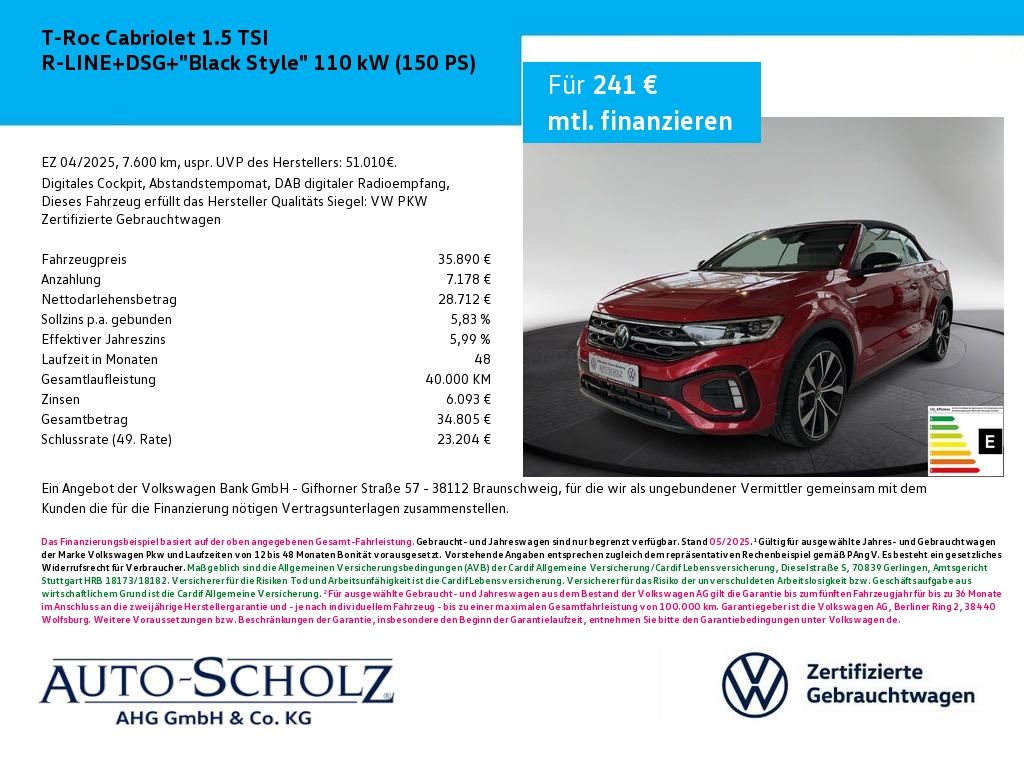 Volkswagen T-Roc 2025