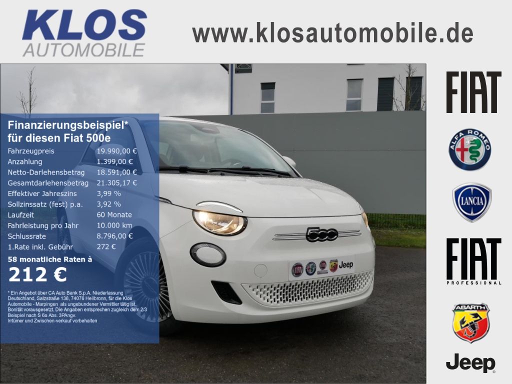 Fiat 500e 2022