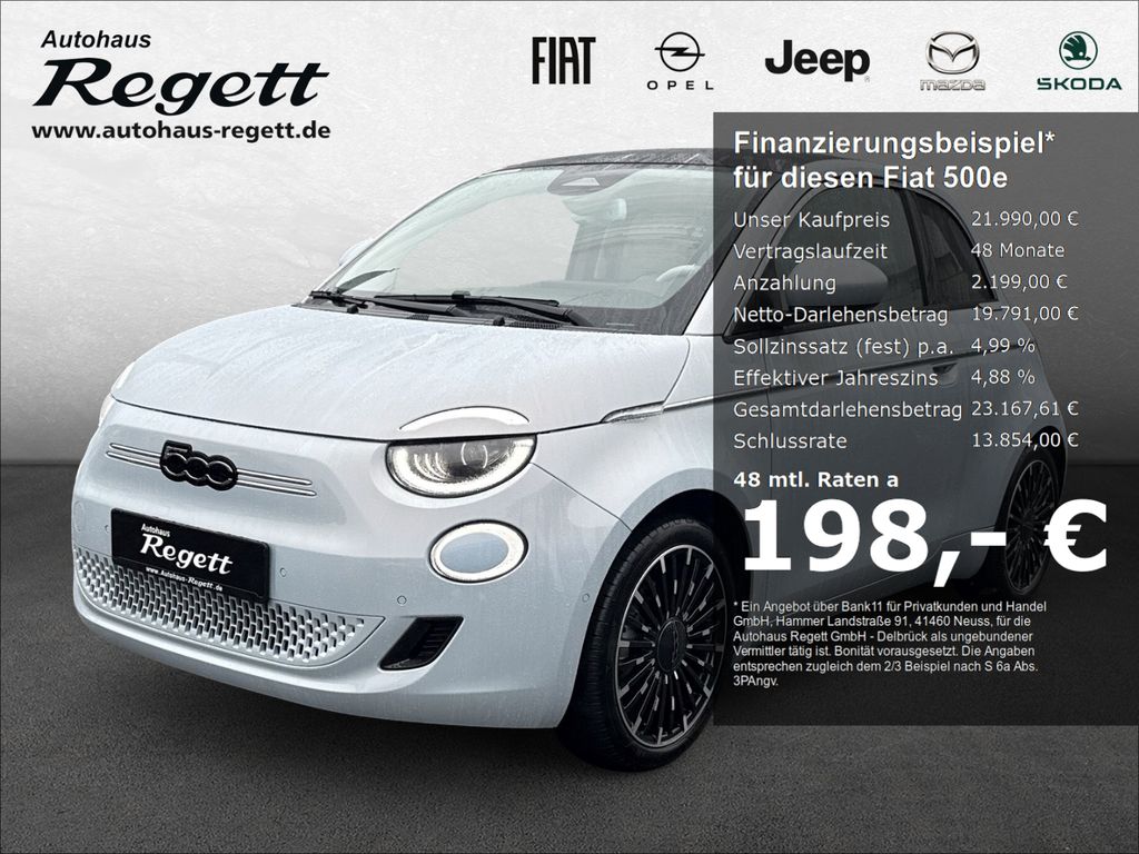 Fiat 500e 2022