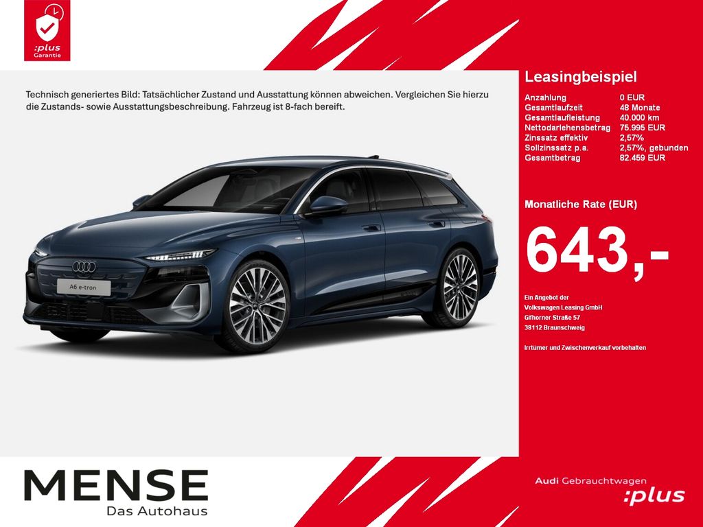 Audi A6 e-tron 2025