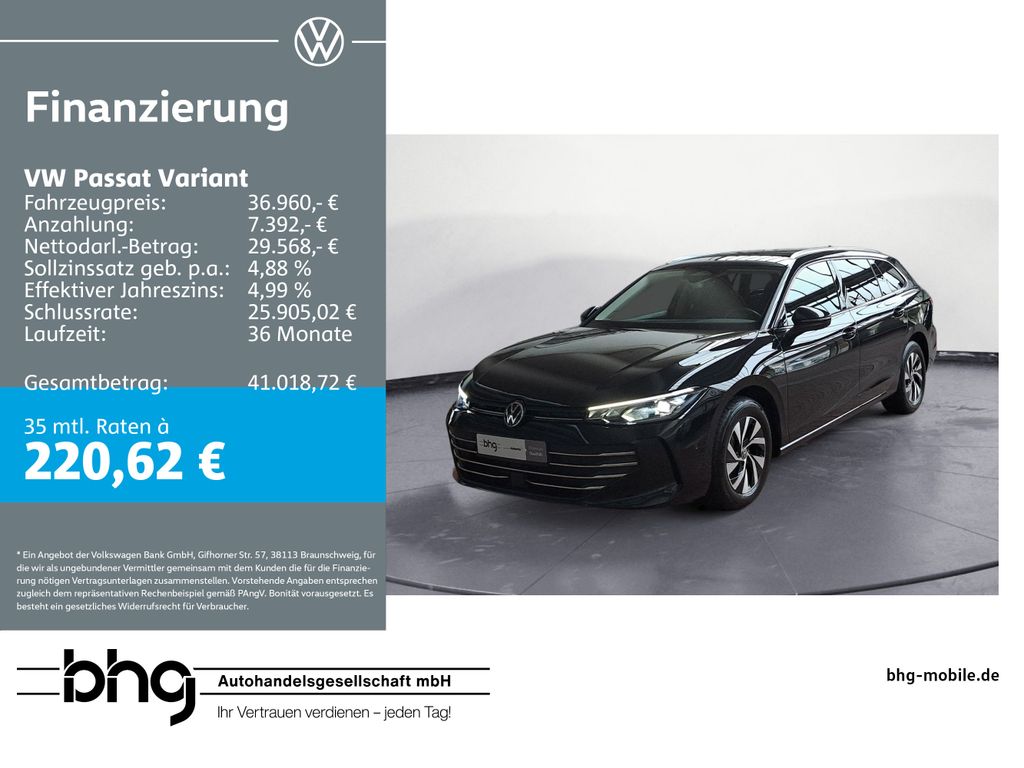 Volkswagen Passat Variant 2025