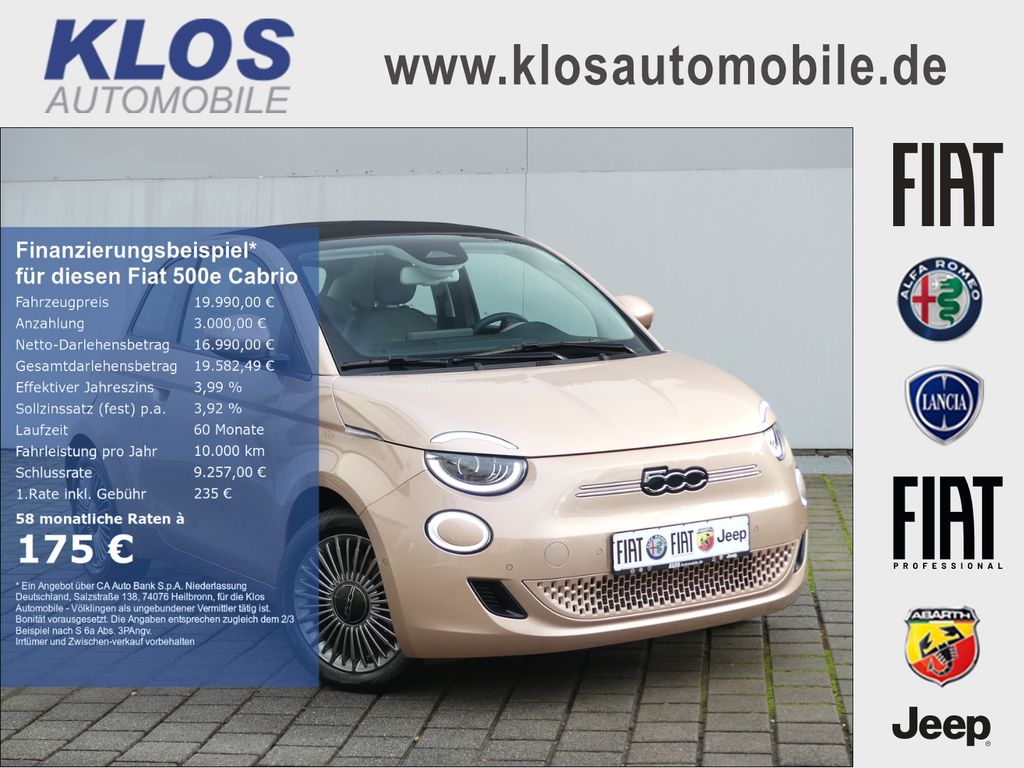 Fiat 500e 2021