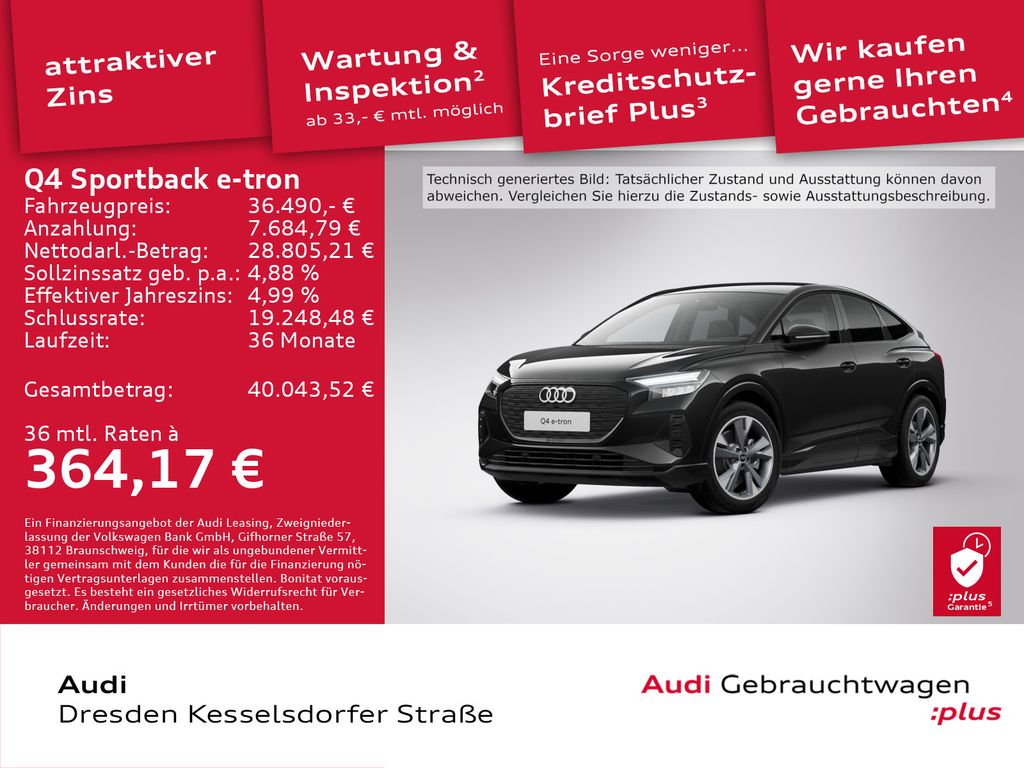 Audi Q4 e-tron 2023