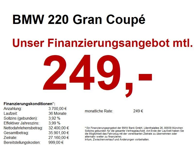 BMW 220 Gran Coupé