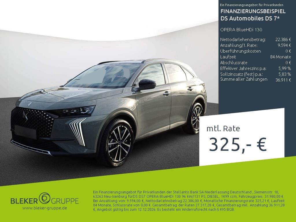 DS Automobiles DS7 (Crossback) 2023