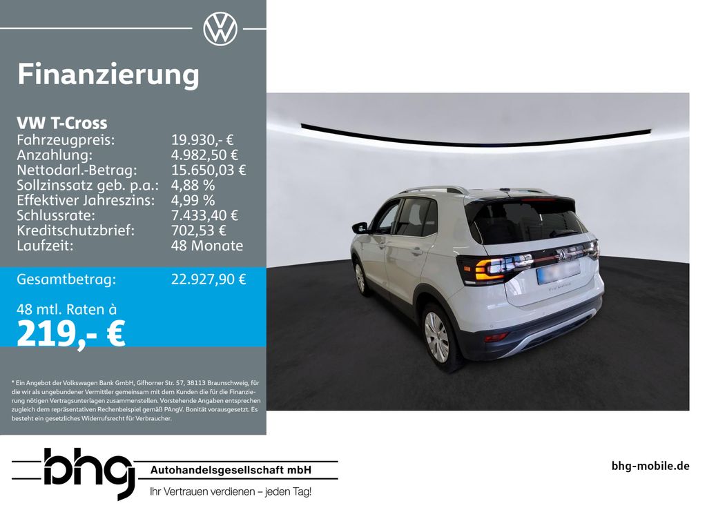 Volkswagen T-Cross 2022