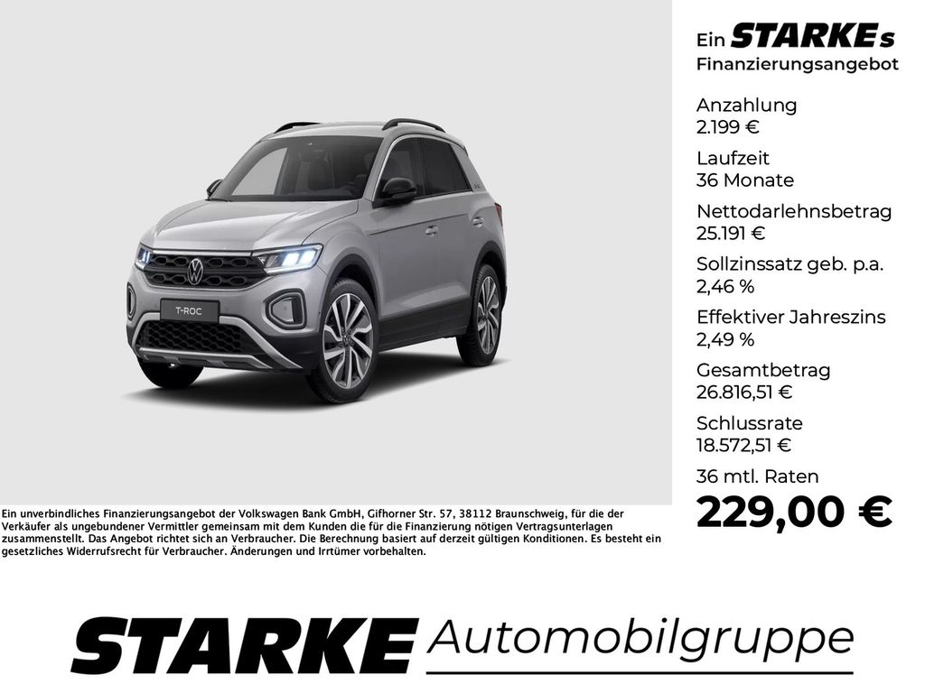 Volkswagen T-Roc 2025